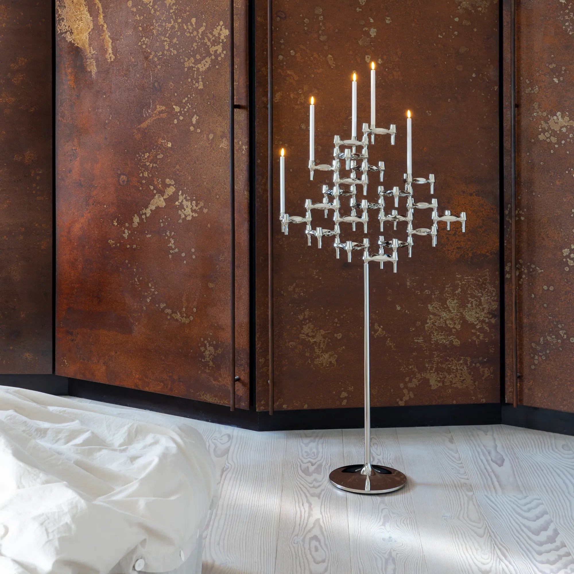 Candleholder floor stand by Stoff