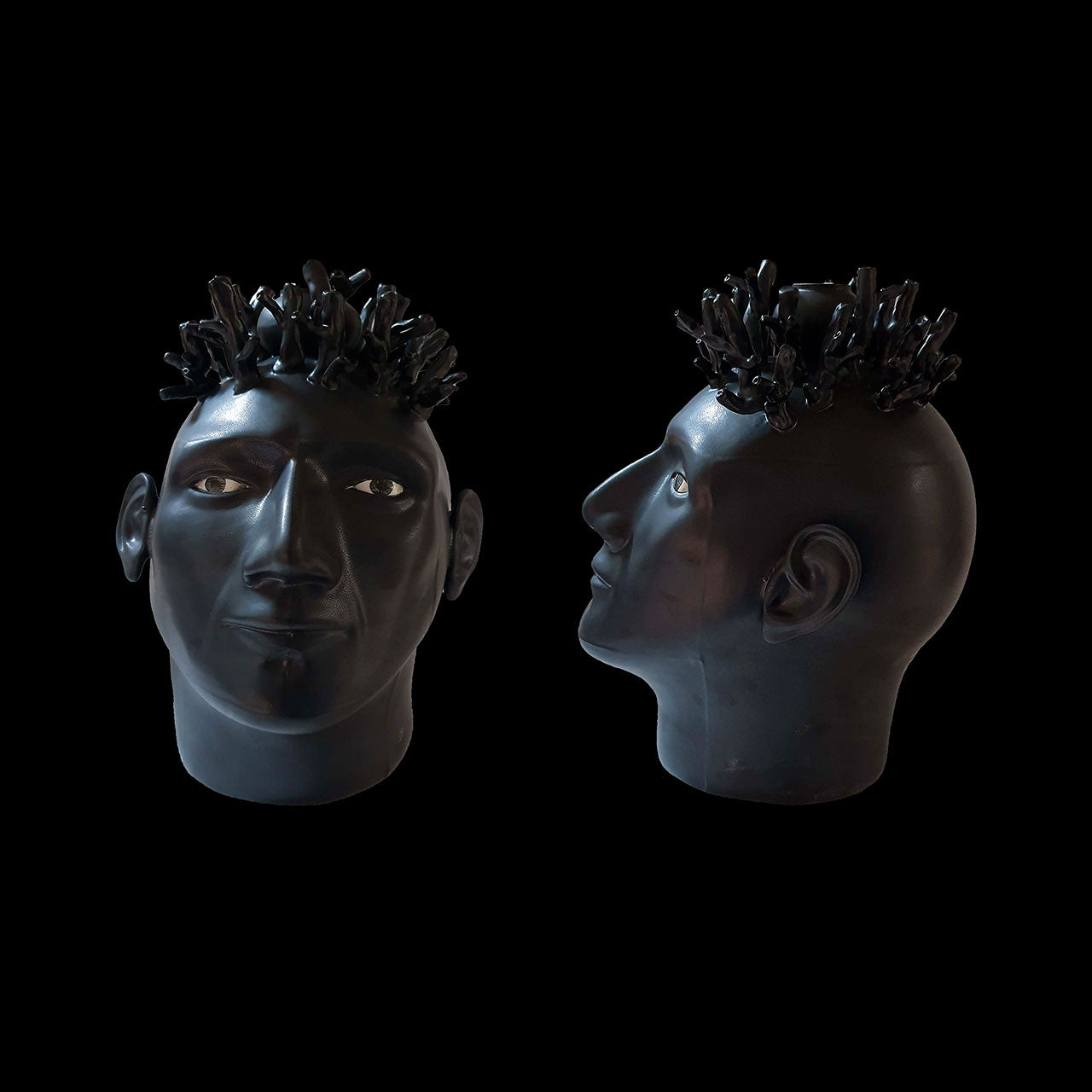 Scipio Porcelain Black Head by Elica