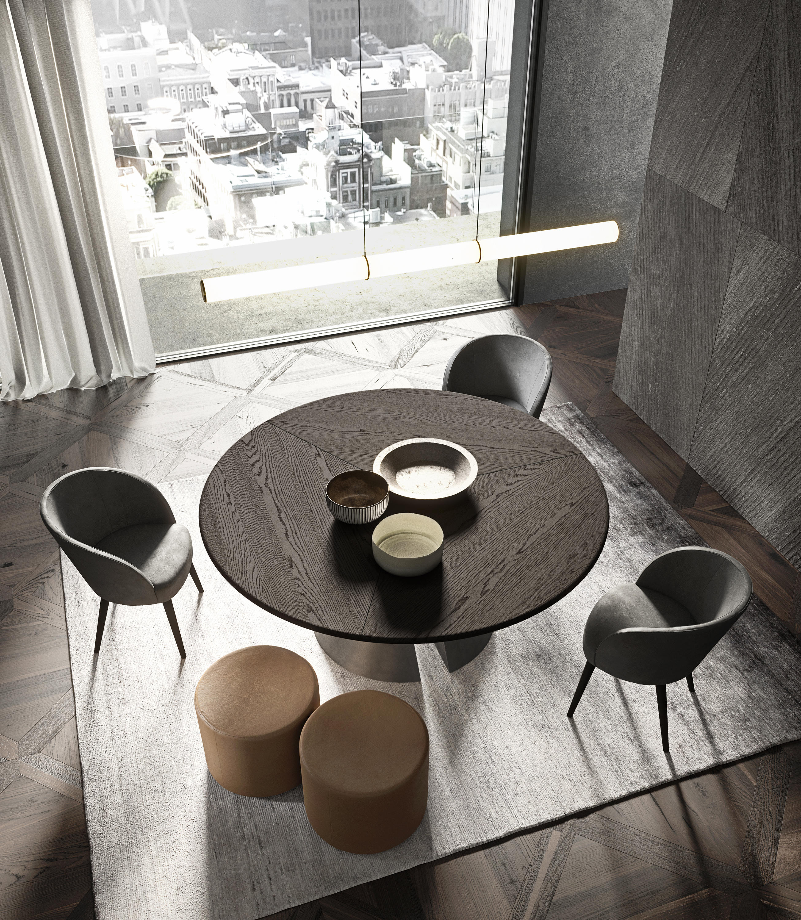 Nimbo Dinning Table by Presotto