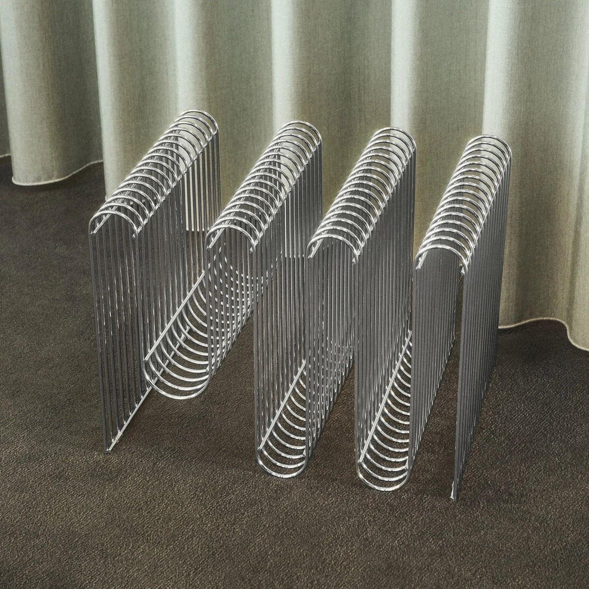Curva Magazine Holder by AYTM