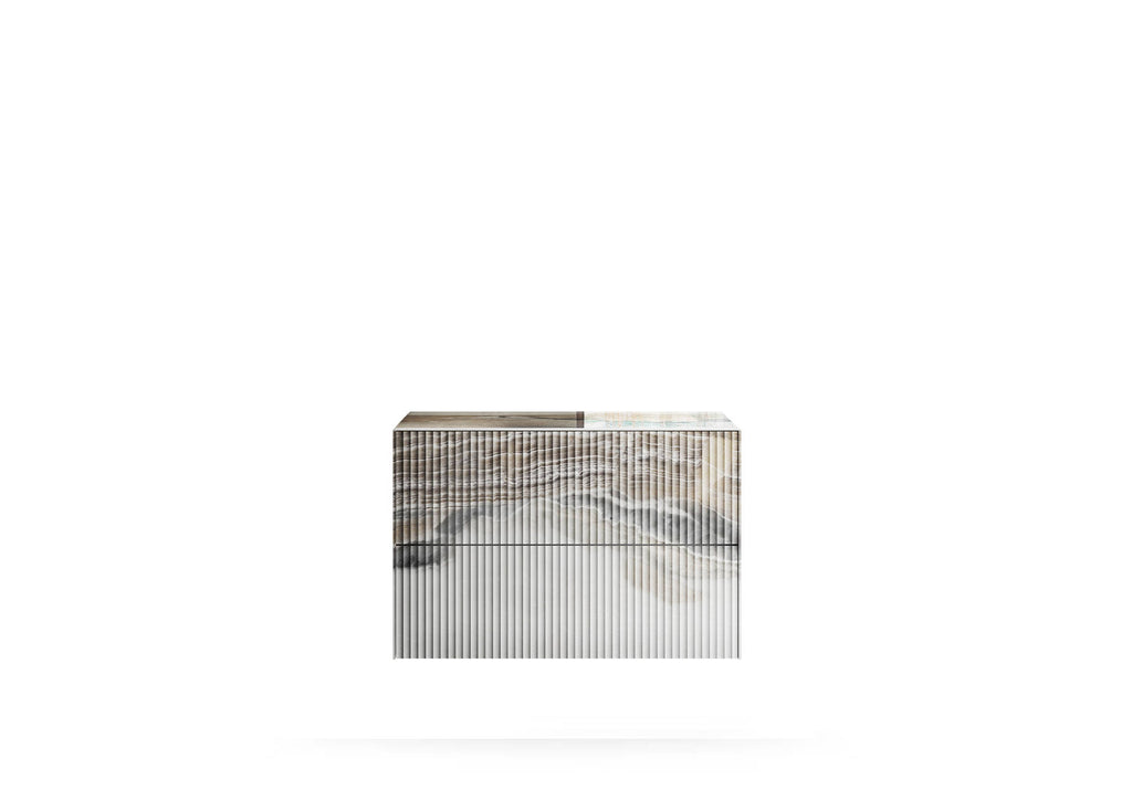 Materia Bedside Table 1071 by LAGO