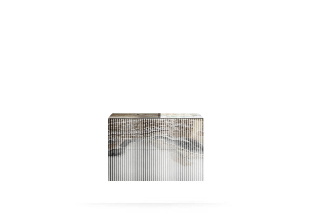 Materia Bedside Table 1071 by LAGO