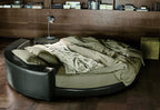 Glamour Round Bed by Ivano Redaelli