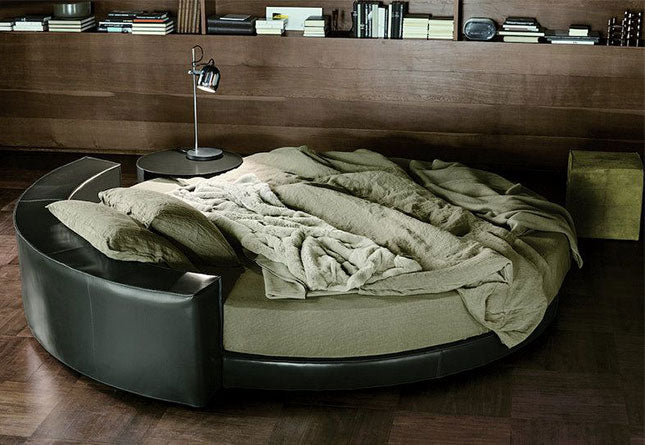 Glamour Round Bed by Ivano Redaelli