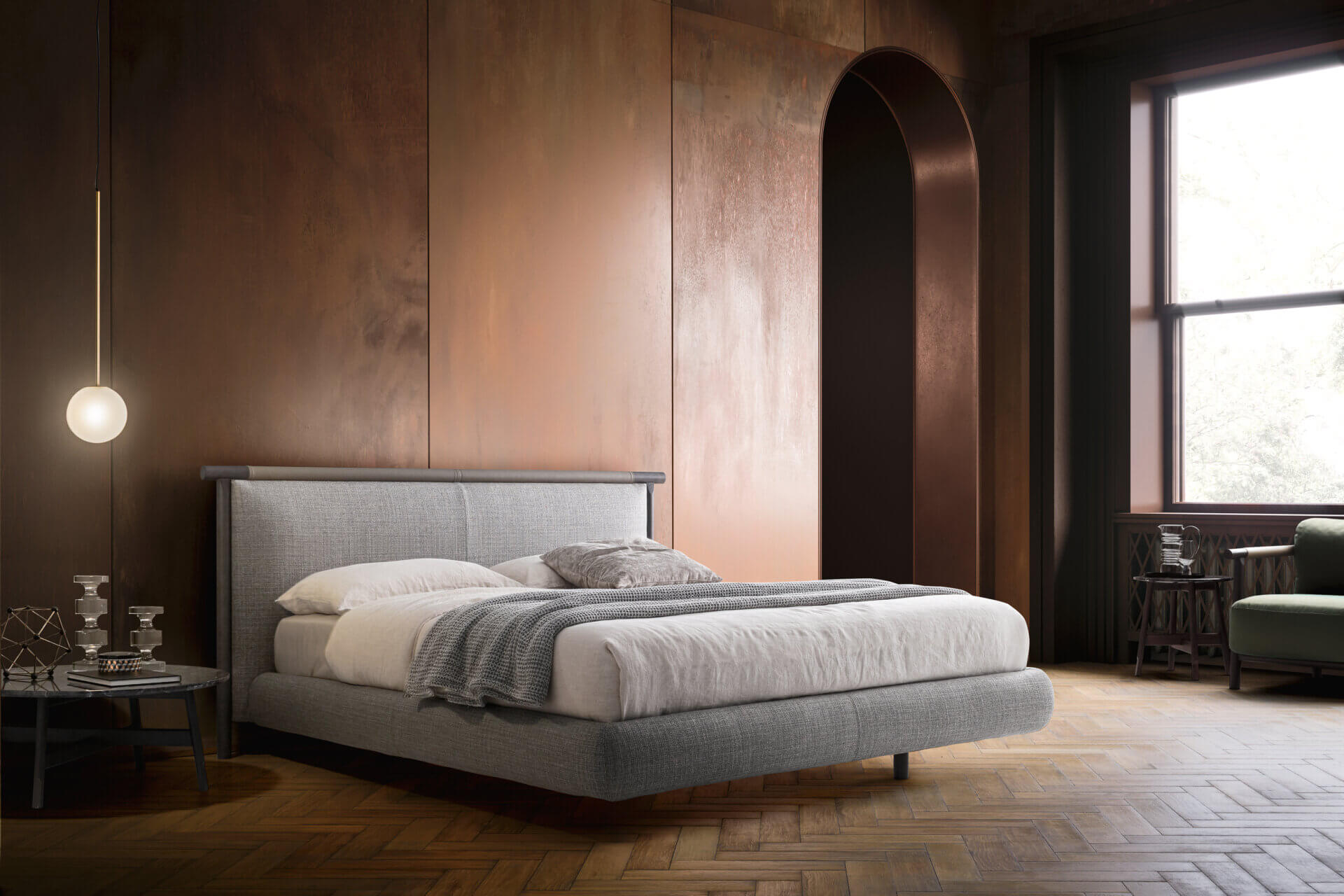Nathan Bed by Ditre Italia