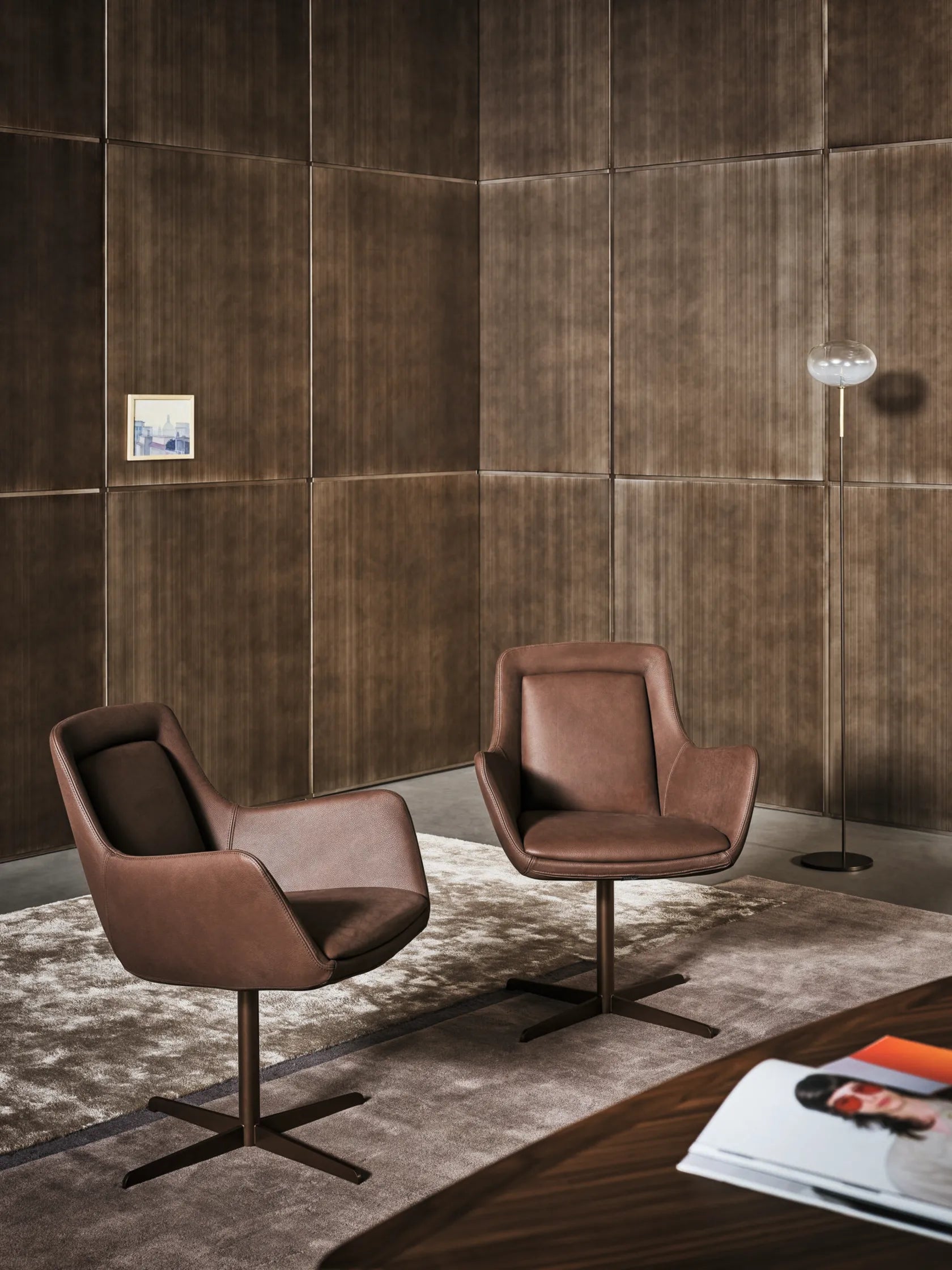 Newton Low Office Chair by Bonaldo