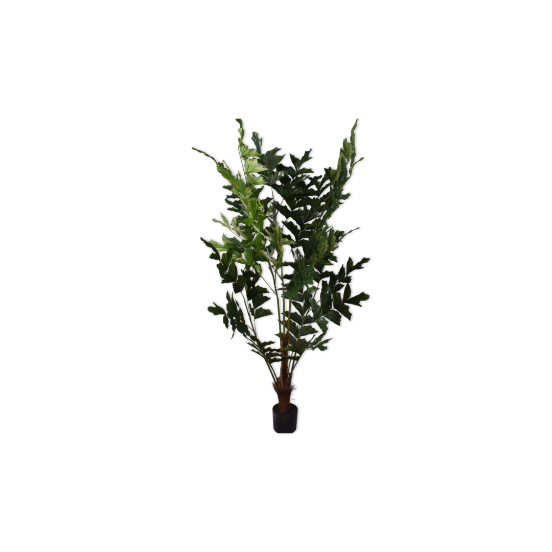 Palm Tree Green with Base by Silk-Ka