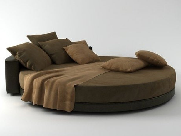 Glamour Round Bed by Ivano Redaelli