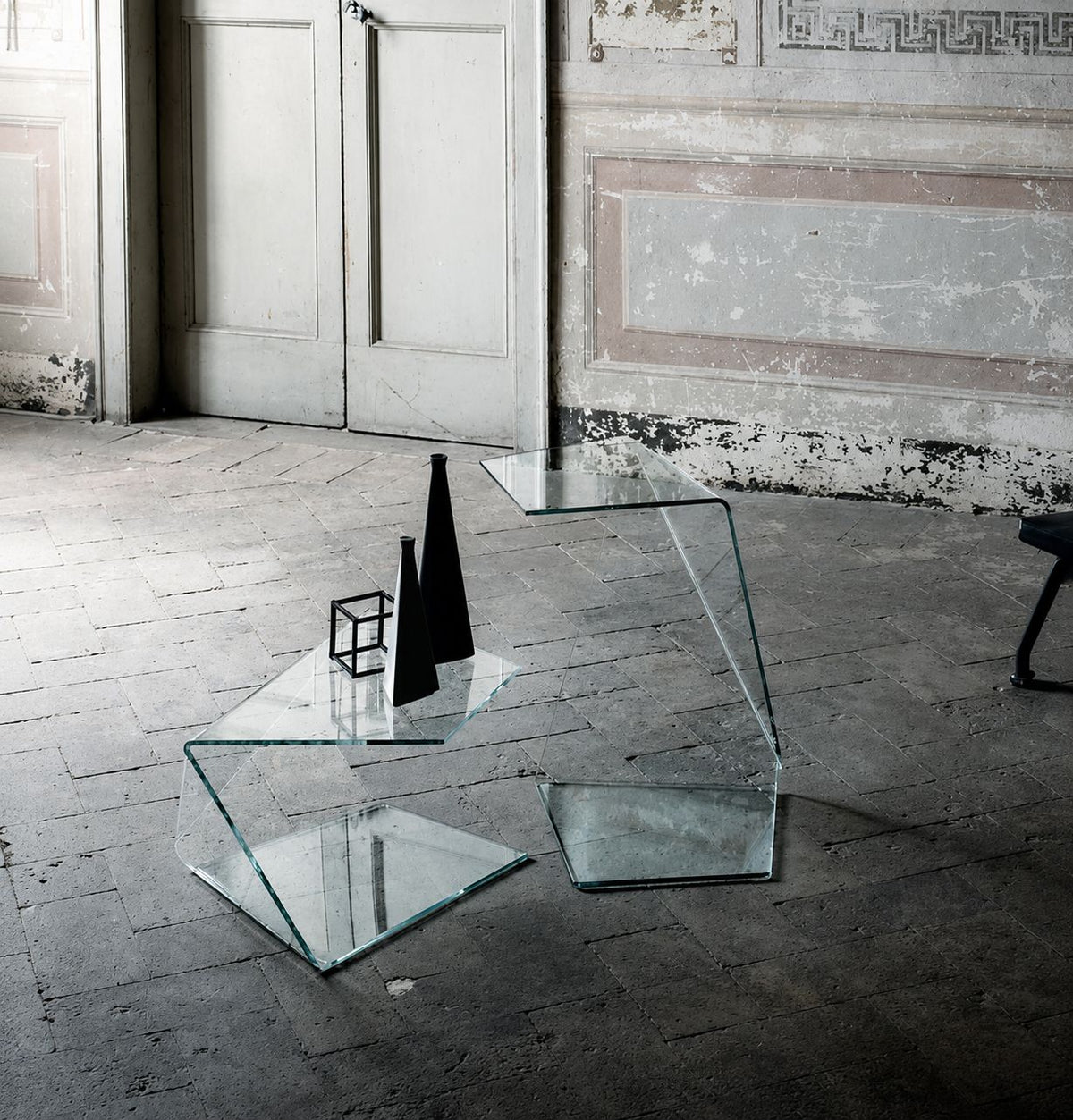 Harold and Maude Low Tables by Glass Italia