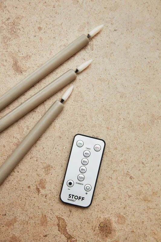 Led Candle by Stoff Copenhagen
