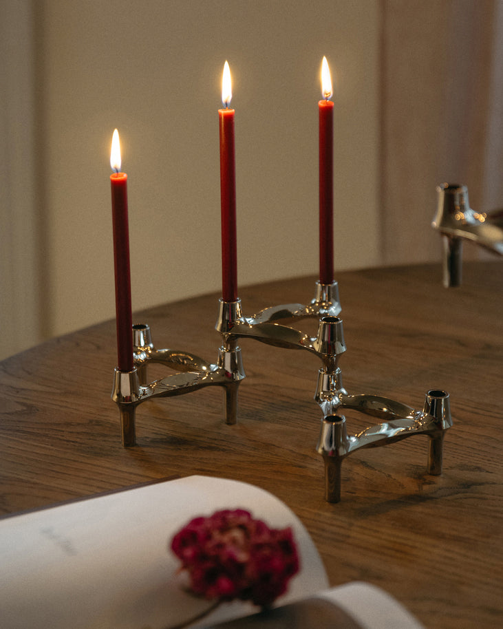 BMF Candleholder Chrome by Stoff