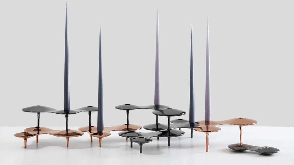Cell Collection Modular Candleholders by Zaha Hadid Design