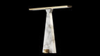 Traccia Gold Calacatta Marble Table Lamp by Italamp