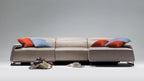 Canaletto Italian Leather Sofa by Nicoline Italia