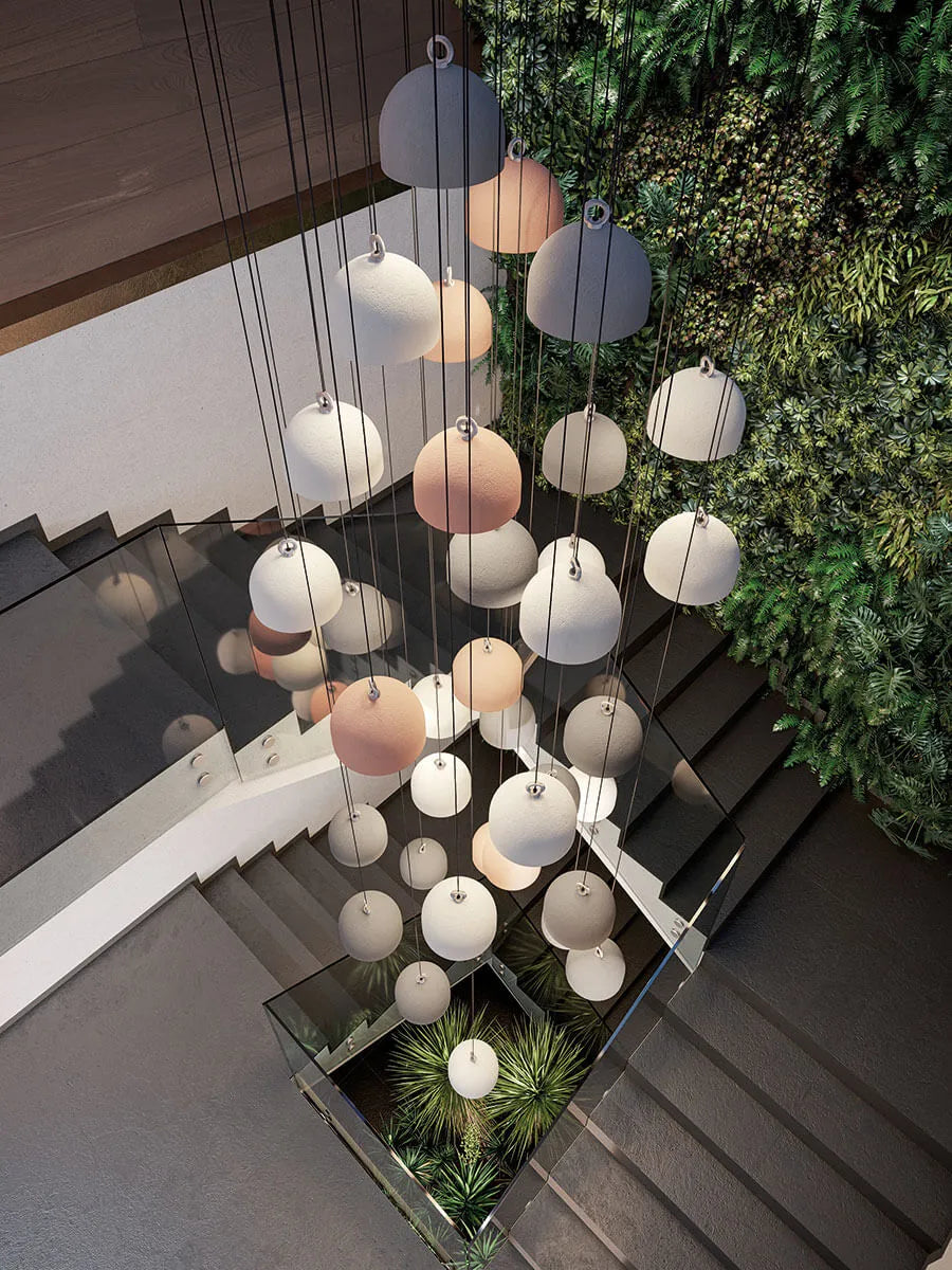 Urban Concrete Pendant Lighting by Lodes