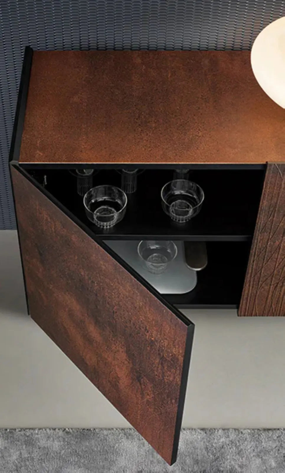 Blush Modern Wood Sideboard by Bonaldo