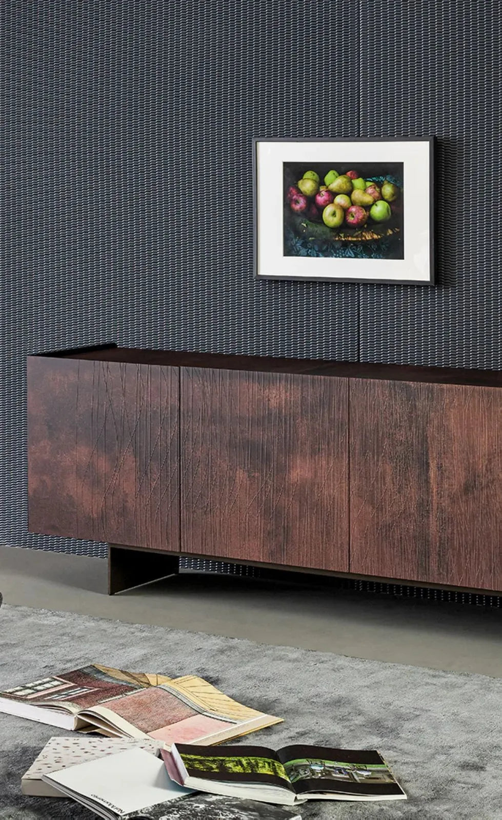 Blush Modern Wood Sideboard by Bonaldo