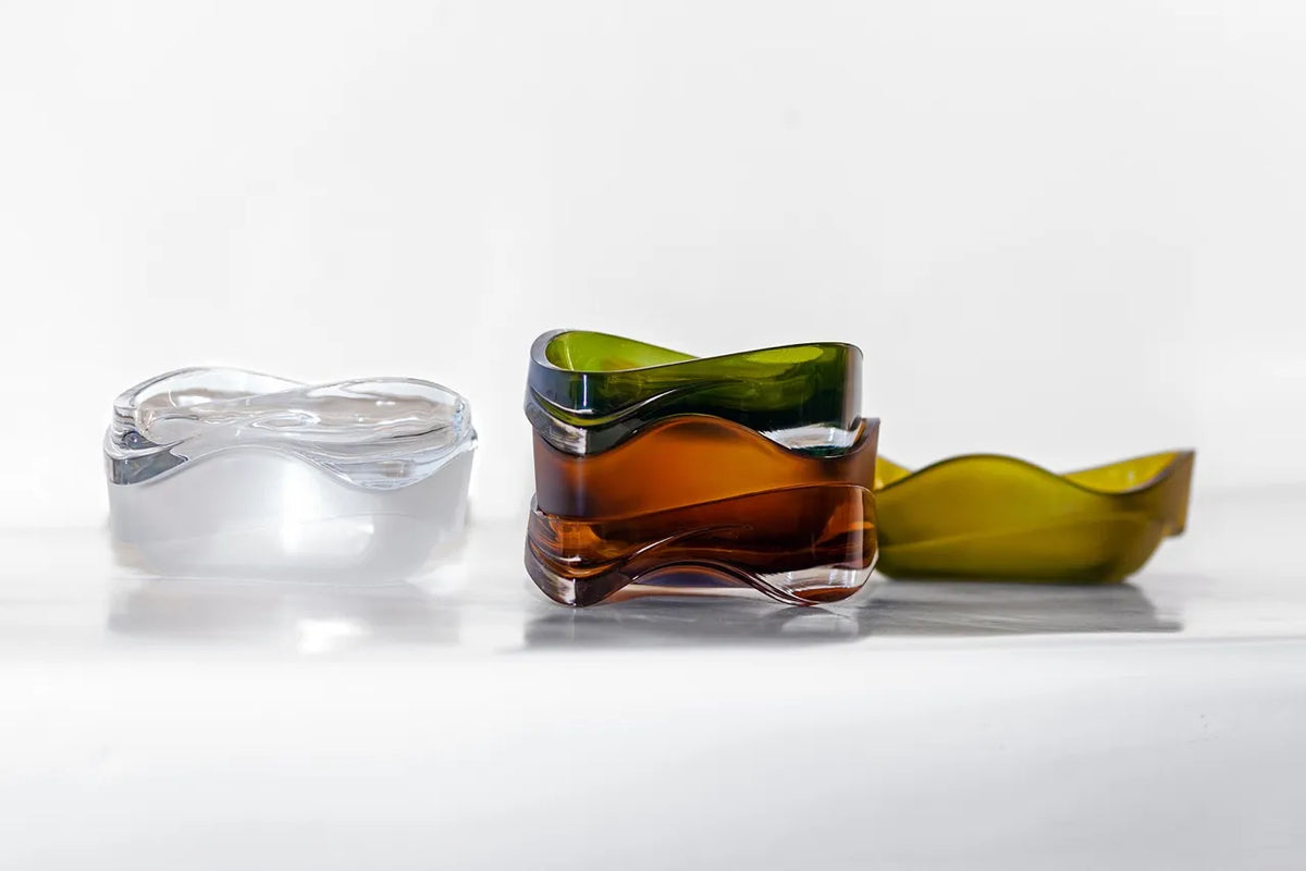 Vessel Plex Crystal Glass Structure by Zaha Hadid