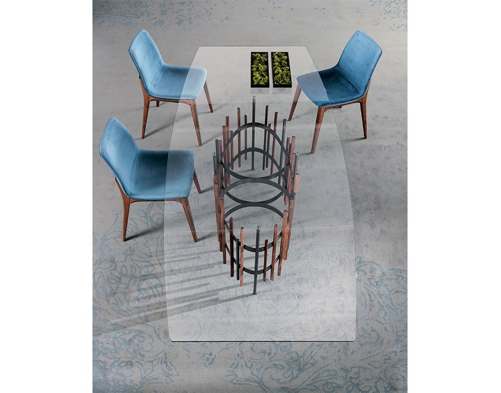 Tube Dining Table by Pacini & Cappellini