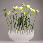Rhizom Porcelain Vase by Klatt Objects