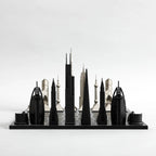 World Icons Chess Board by Skyline Chess