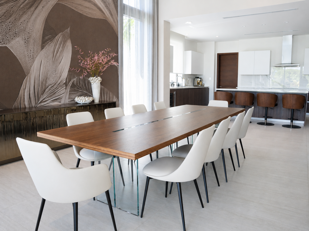 LLT wood Dining Table by Fiam