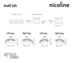 Amalfi Sofa by Nicoline