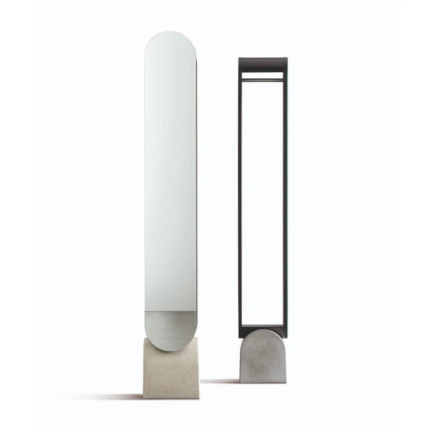 Vague Mirror & Clothes Hanger by Bonaldo