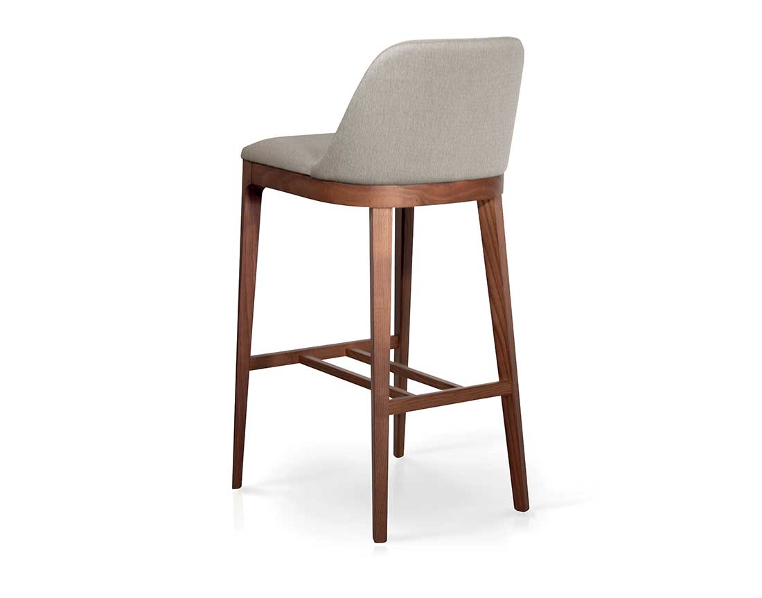 Becky by Pacini E Cappellini - Luxury Ash Wood Counter Stool