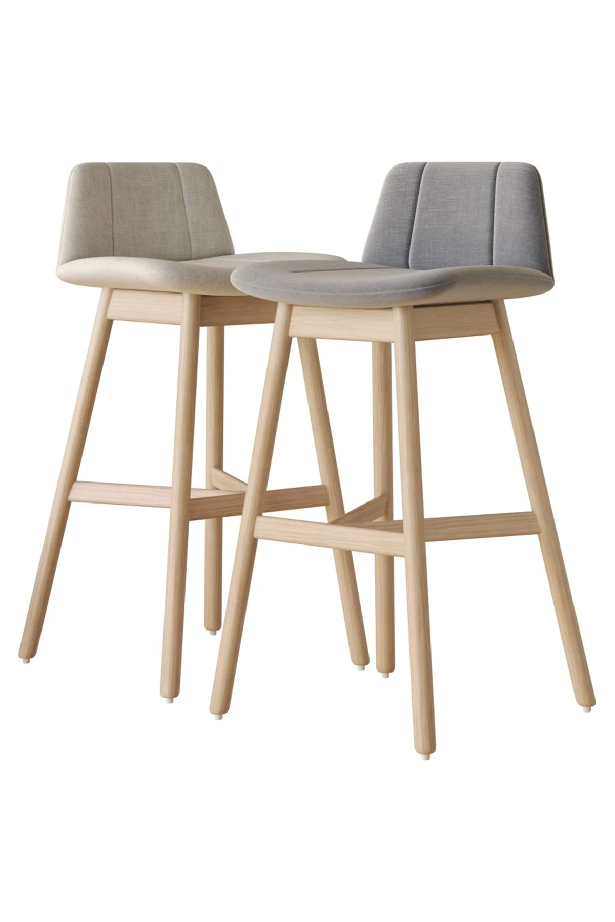Hippy Upholstered Barstool by Billiani