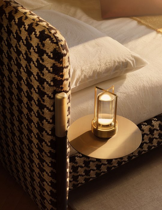 Flag Queen Size Bed by Bolzan