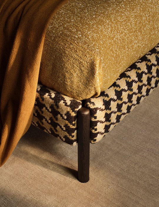 Flag Queen Size Bed by Bolzan