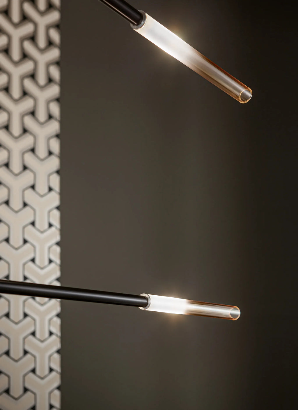 Crossroad Sculptural Pendant Lamp by LAGO