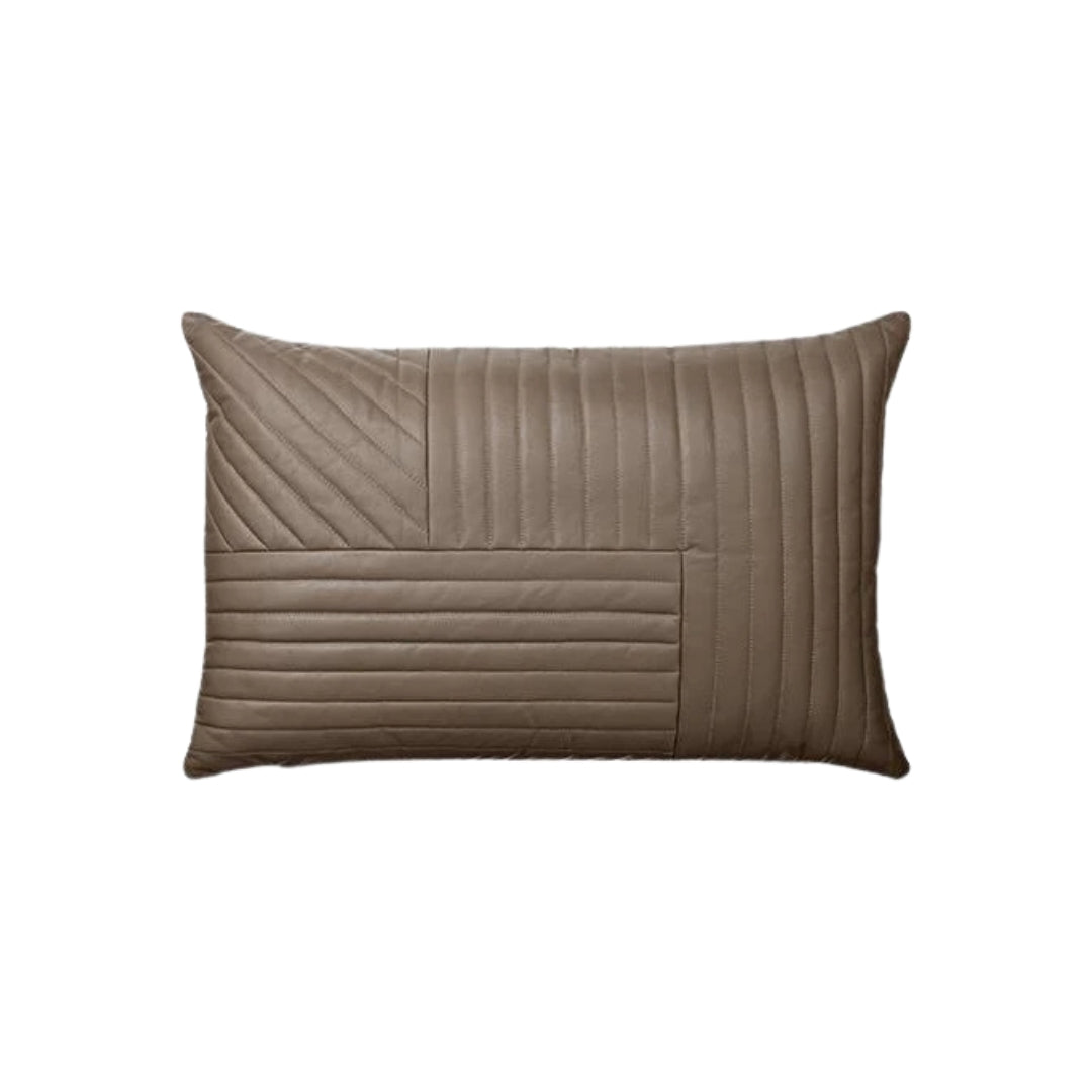 Motum Taupe Cushion by AYTM