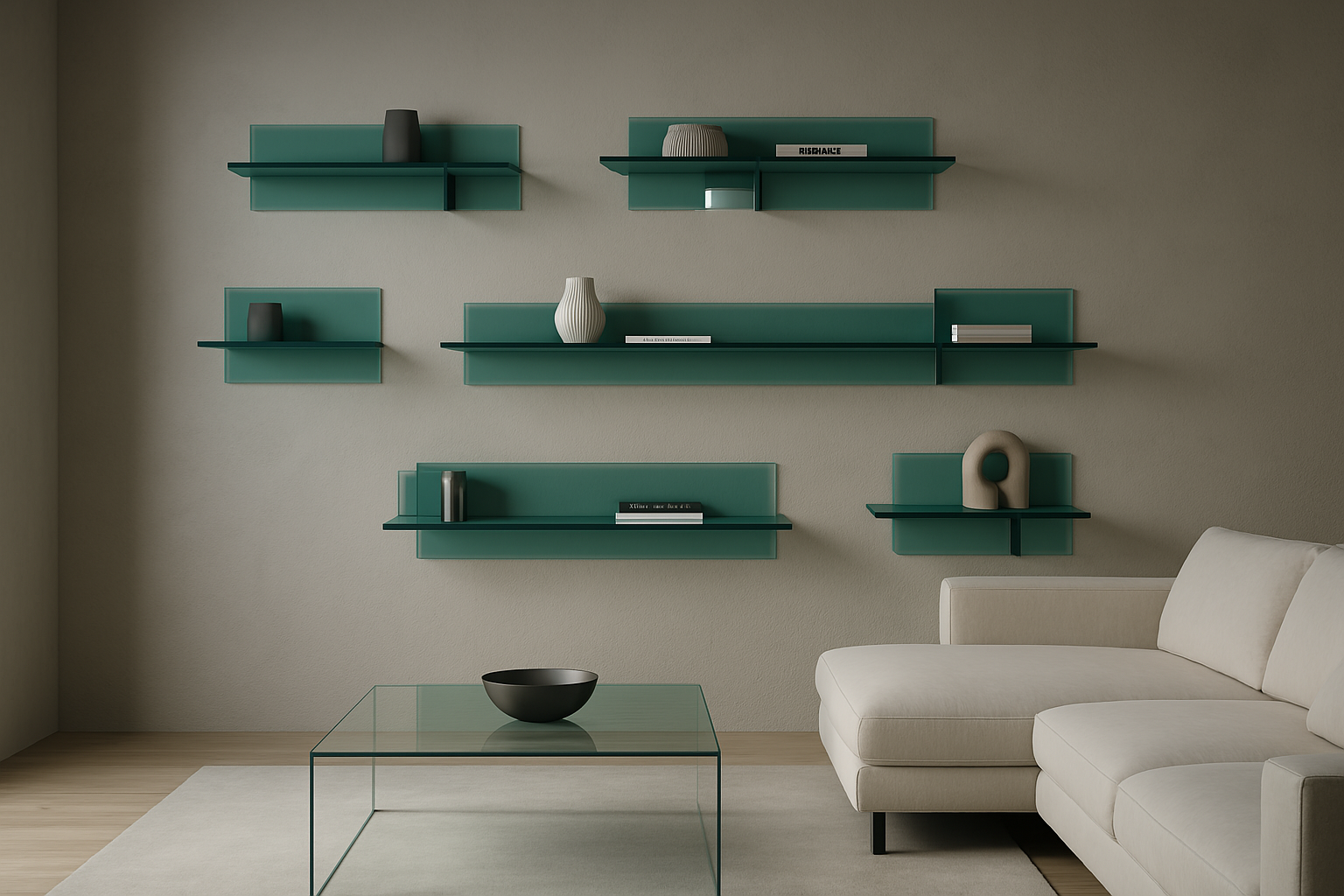 Kazimir Shelf by Glas Italia