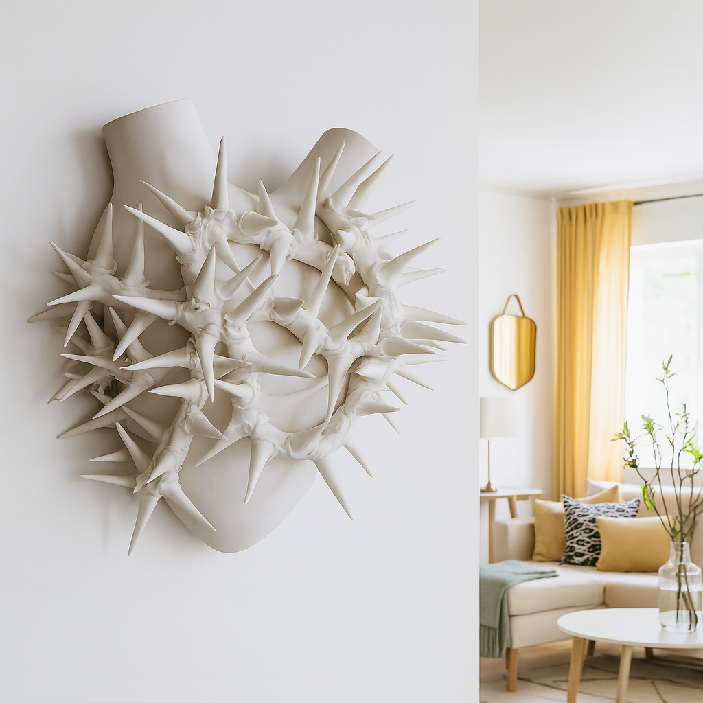 Spinae Porcelain Heart by Elica