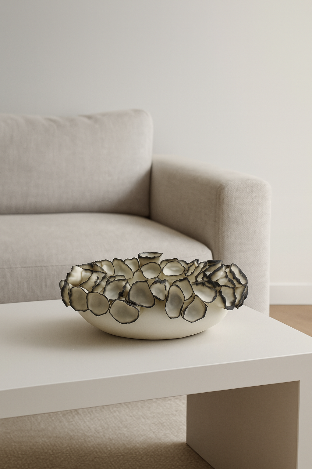 Aboutilon Porcelain Vase by Elica