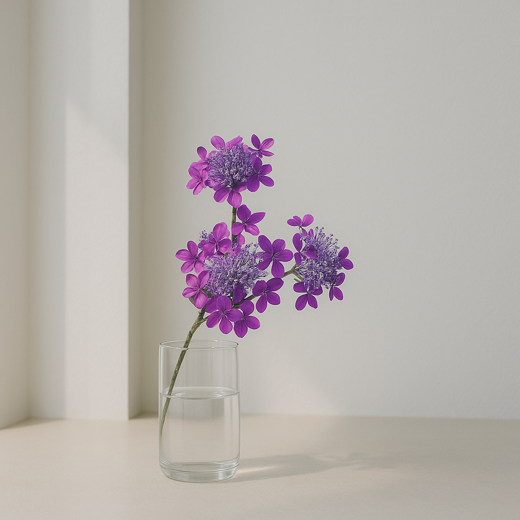 Hydragenea Spray Lavander by Silk-ka