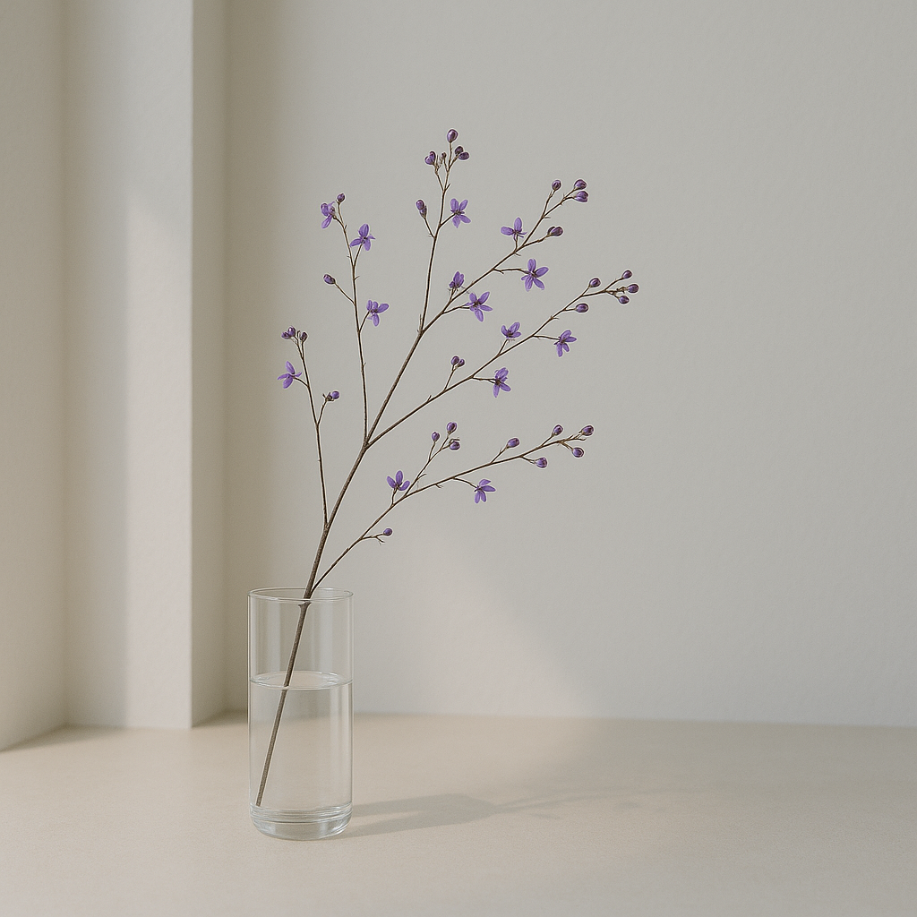 Thalictrum Spray Purple by Silk-ka