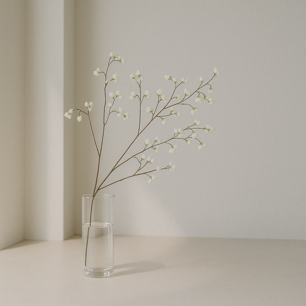 Thalictrum Spray Cream by Silk-ka