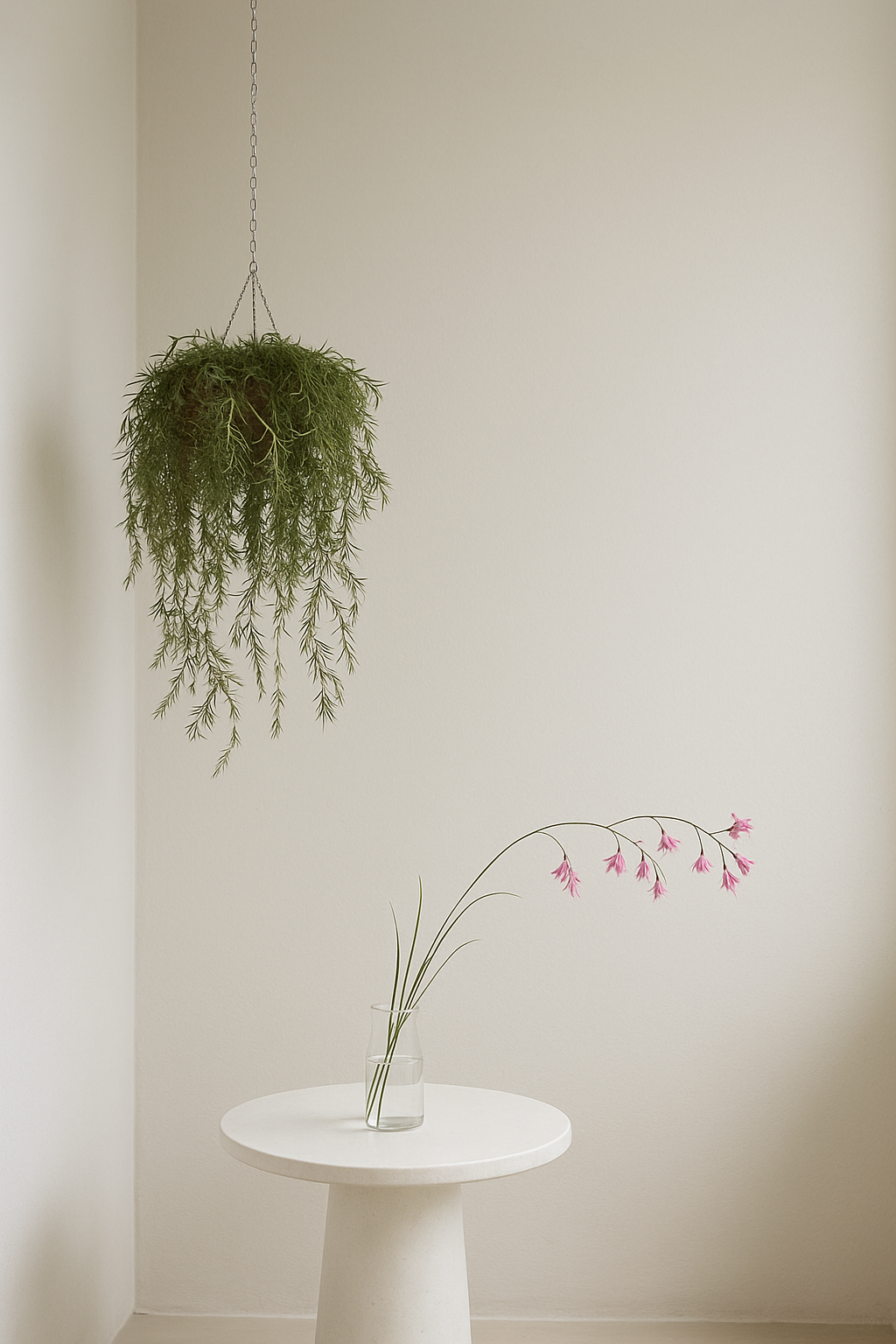 Hanging Plant Green by Silk-ka