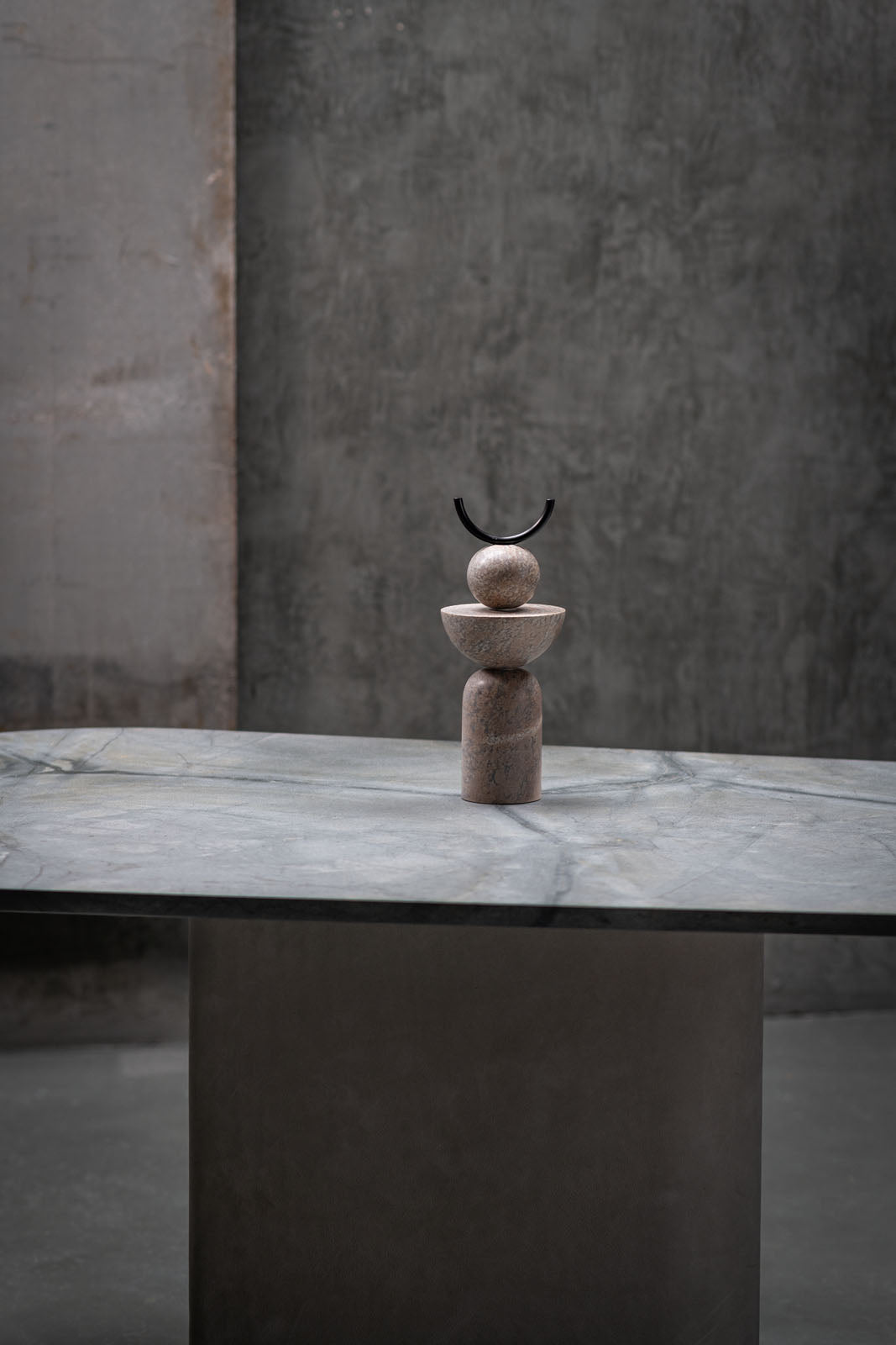 Constantin Totem by Gardeco - Artistic Luxury Soapstone Sculptures
