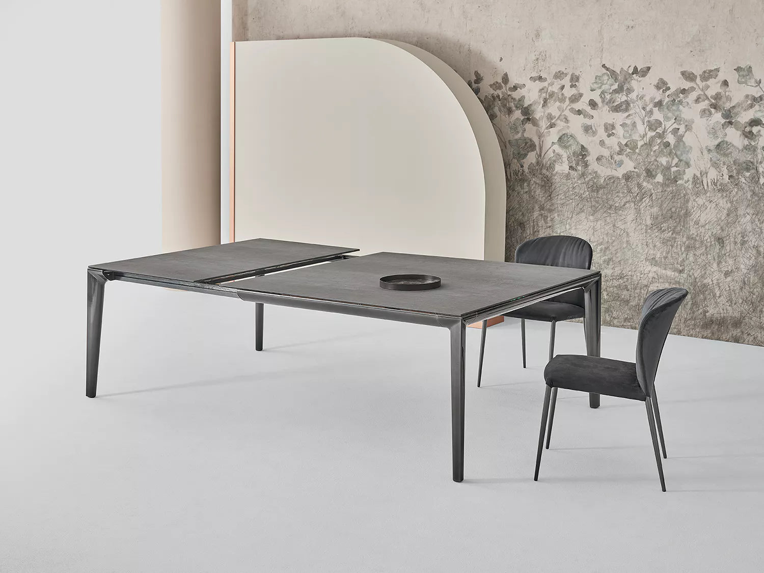 Duke Square Table with Extension by Bontempi