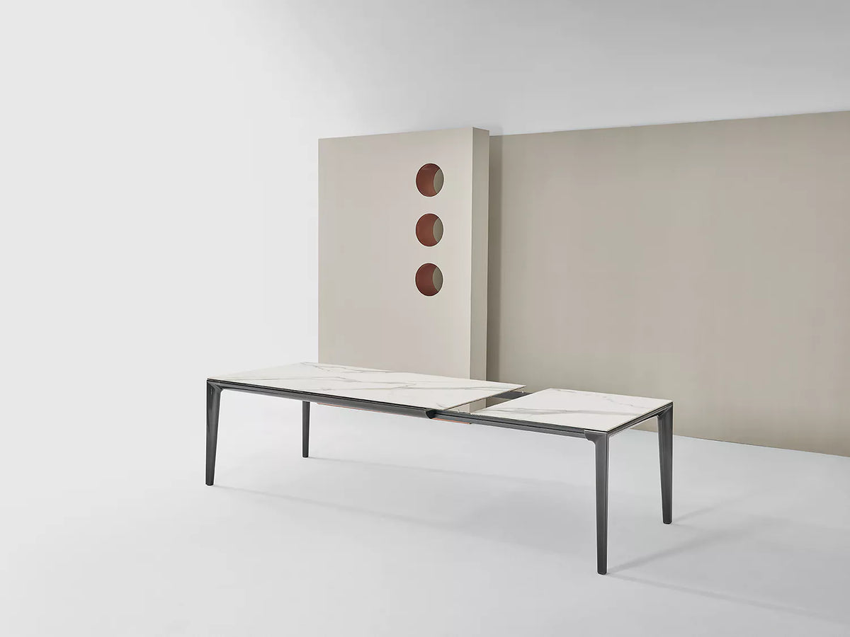 Duke Square Table with Extension by Bontempi