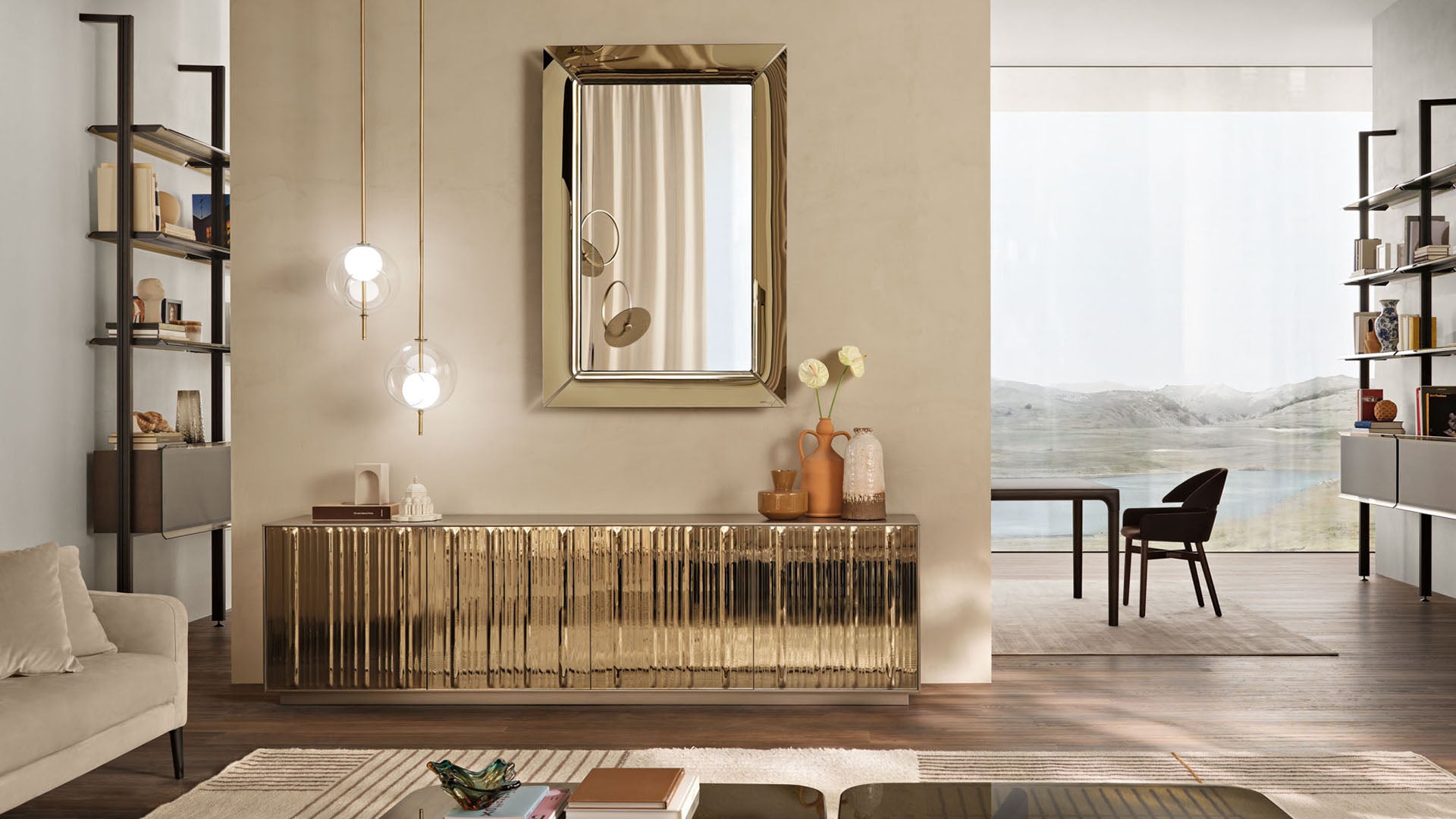 Echo Line  Cupboard by Fiam