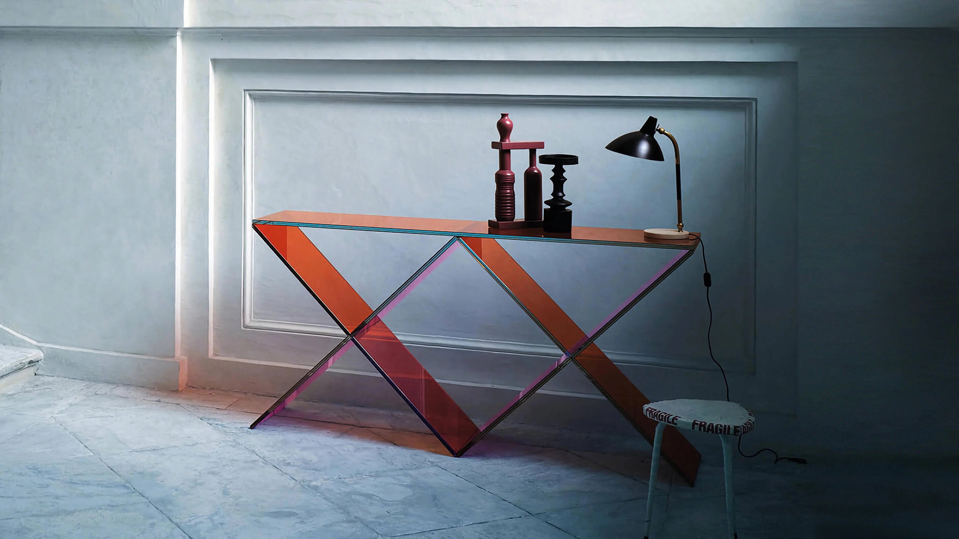 XX Console by Glas Italia
