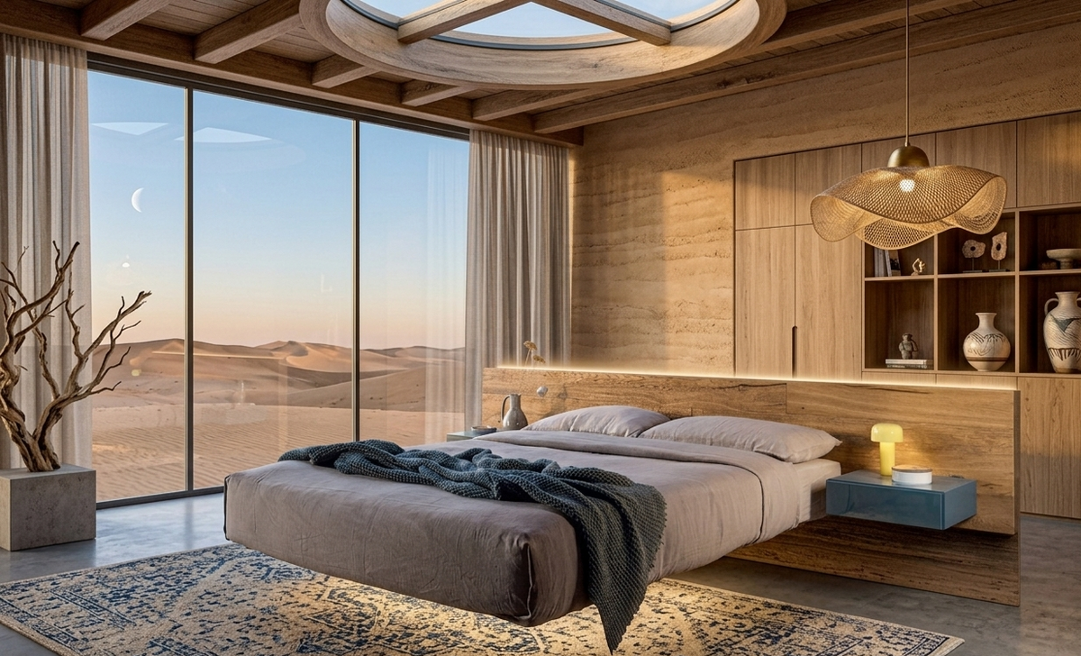 Fluttua Queen Size Bed 6520 by LAGO