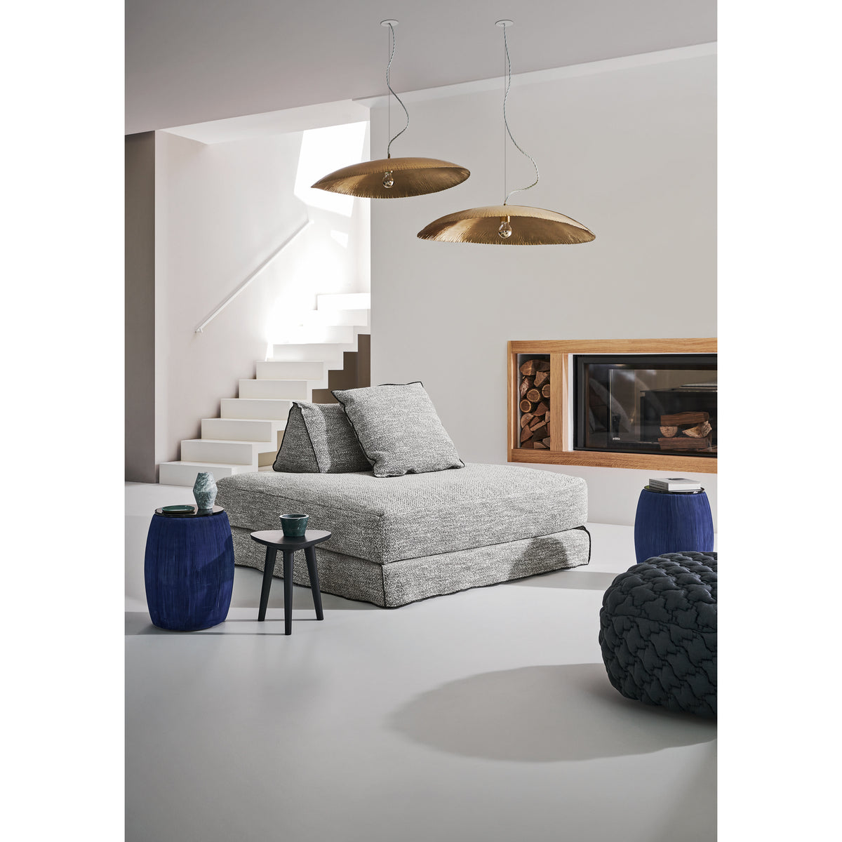 Brass 95 Ceiling Lamps by Gervasoni