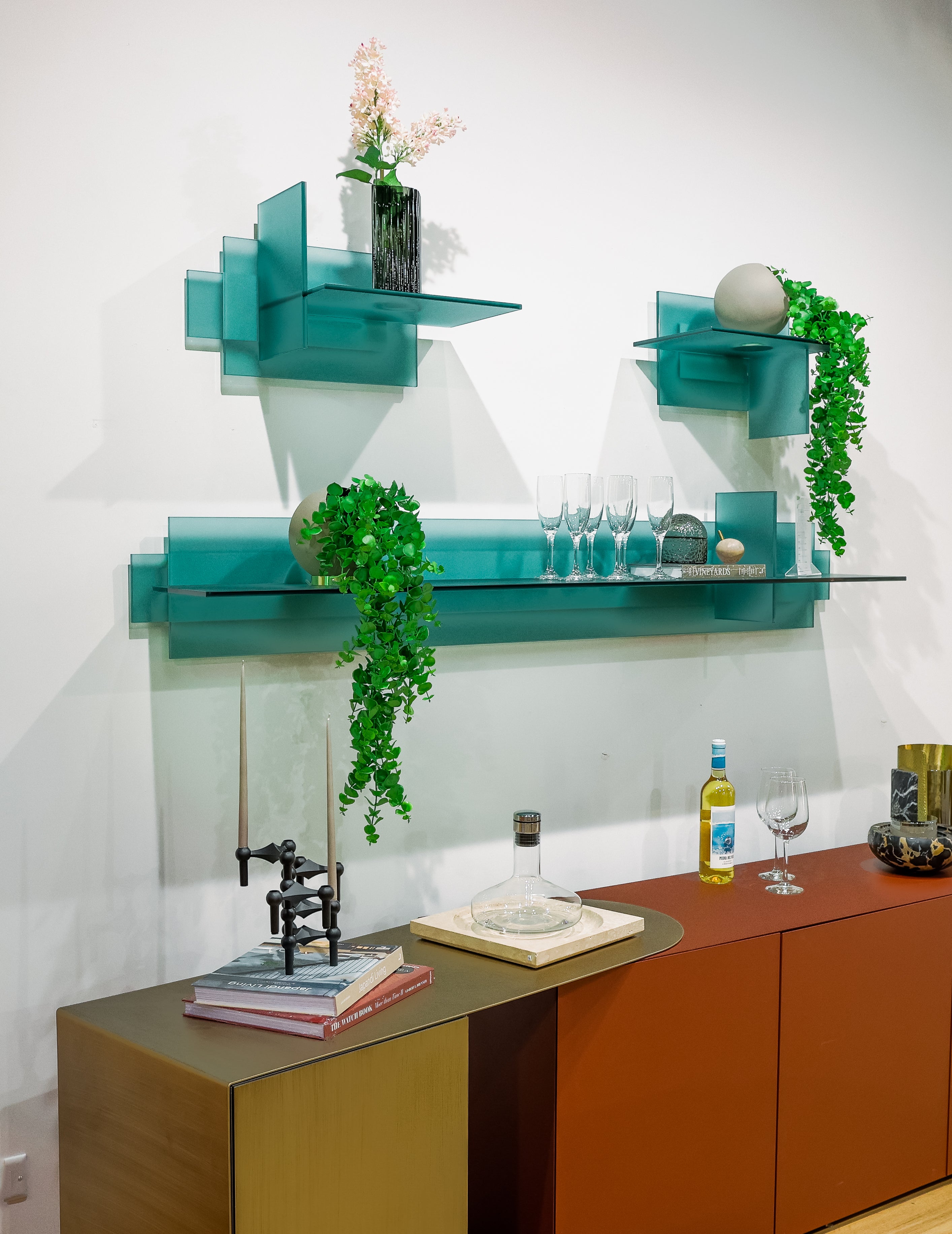 Kazimir Shelf by Glas Italia