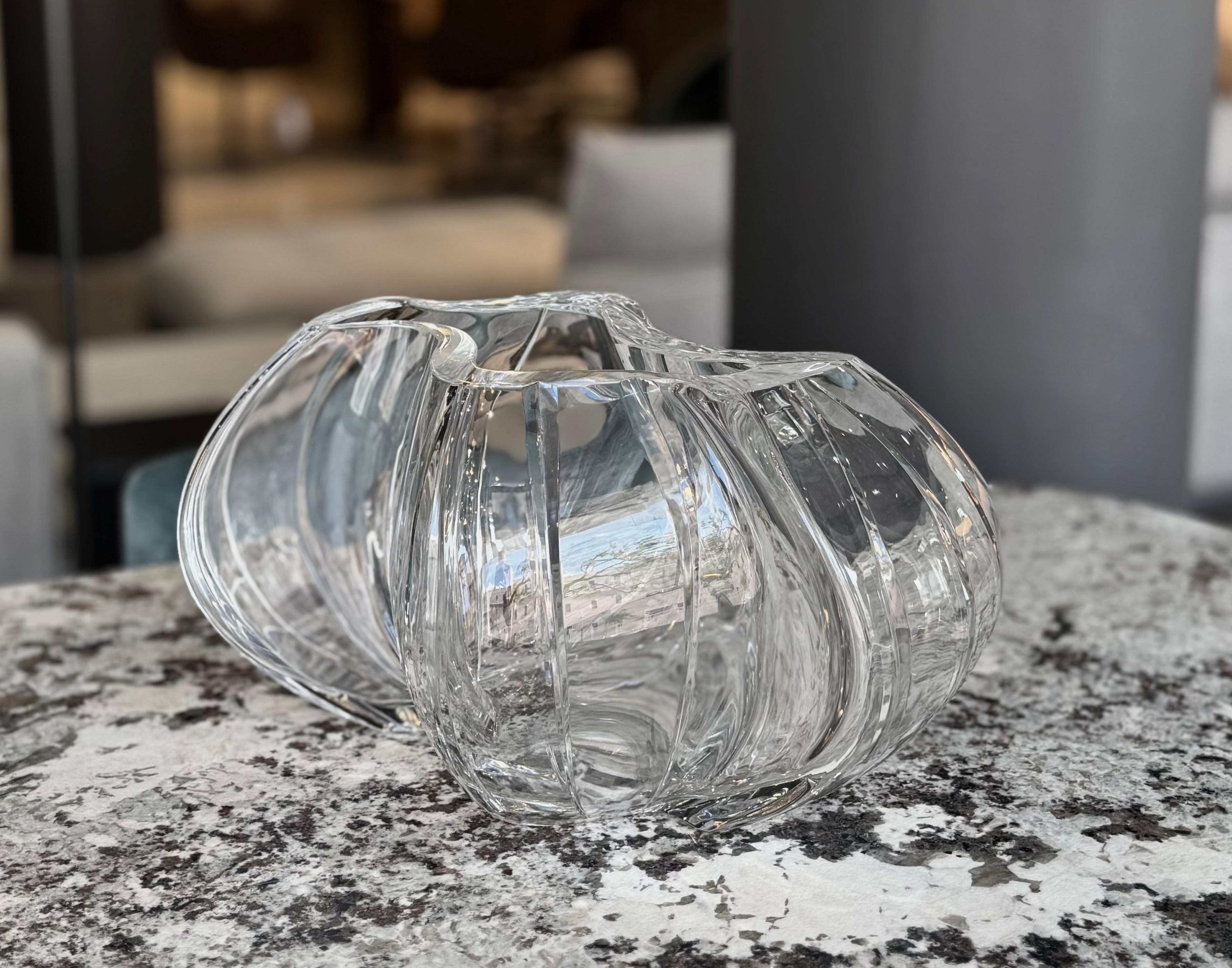 Persephone Hand Made Glass Vase by Mario Cioni